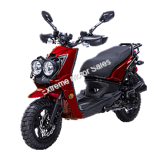 Wolf Rugby 50cc Gas Scooter Moped 49cc Street Legal 2 Year Warranty