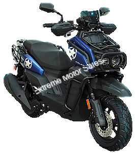 Italica Motors RX Combat 150cc Scooter Blue