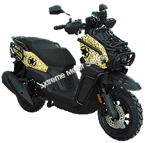 Italica Motors RX Combat 150cc Scooter Sand Camo