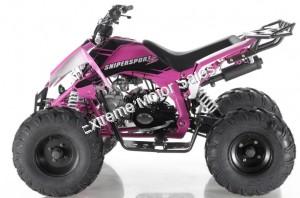 Apollo Sniper 125cc Kid ATV Sport Style Kids Automatic Quad with Reverse