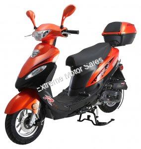 Solana 50cc 4 Stroke Moped Scooter 49cc Electric Start with Trunk