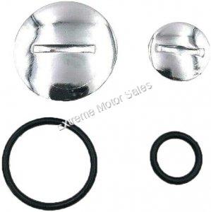 Mini ATV Chrome Stator Cap Cover 50 - 125cc -2 piece