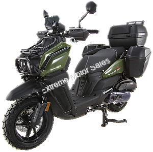 Vitacci Tank 200cc Scooter DX 13 inch Wheels | EFI Gas Scooter