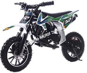 MotoTec Warrior 52cc 2-Stroke Gas Dirt Bike For Kids