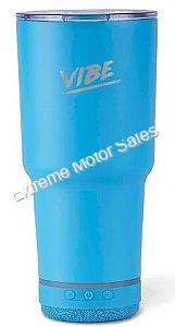 VIBE 28oz Speaker Tumbler Cup | Water Blue