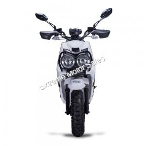 Wolf Rugby 50cc Gas Scooter Moped 49cc Street Legal 2 Year Warranty