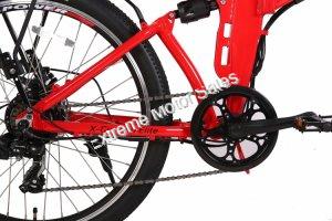 X-Cursion Elite 24 Volt Folding Electric Mountain Bicycle Lithium Bike