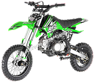 Apollo DBX16 125cc Kids Dirt Bike Pit Bike Automatic 14/12 Wheel