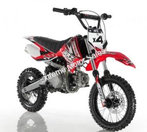 Apollo DB-X4 Kids 110cc Pit Bike Dirt Bike 4 Speed Semi Automatic