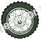 Dirt Bike 10 inch front wheel assembly with 4 bolt mounting pattern