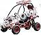 Snake Eyes 125cc Kids Go Cart Off Road Buggy Youth Go Kart 2 Seat