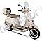 Amigo Avenza 150cc Scooter with Windshield, Trunk, USB, White Wall Tires