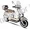 Amigo Avenza 150cc Scooter with Windshield, Trunk, USB, White Wall Tires