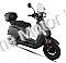 Amigo Avenza 150cc Scooter with Windshield, Trunk, USB, White Wall Tires