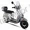 Amigo Avenza 150cc Scooter with Windshield, Trunk, USB, White Wall Tires