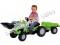 Big Jimmy Loader plus Trailer Tractor Pedal Power Kids Toy