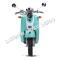 Wolf Islander 50cc Gas Scooter Moped 49cc Street Legal 2 Year Warranty