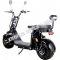 MotoTec Knockout 60v 2000w Lithium Electric Scooter 2 Seat