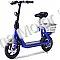 MotoTec Metro 36v 350w Lithium Electric Scooter with Basket