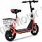 MotoTec Metro 36v 350w Lithium Electric Scooter with Basket