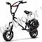 MotoTec 49cc Gas Mini Bike V2 Retro Style 2 Stroke EPA Approved