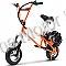 MotoTec 49cc Gas Mini Bike V2 Retro Style 2 Stroke EPA Approved