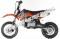 Apollo DBX5 125cc Kids Dirt Bike 4 Speed Manual 14/12 Wheel