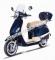 Amigo Avenza 50cc Scooter with USB, Windshield, Trunk, White wall