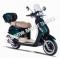 Amigo Avenza 150cc Scooter with Windshield, Trunk, USB, White Wall Tires