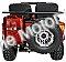 Commando 125-T Jeep Willy's Mini ATV 125cc Go Cart Kart UTV Golf Cart