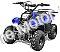 Hawk 110cc Kids ATV Blue