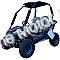 TrailMaster Cheetah i6 Electric Go Kart Go Cart Buggy