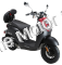 Italica Motors Mini 50cc Scooter - Black