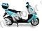 Hawkeye PMZ150-3C 150cc Gas Scooter Teal