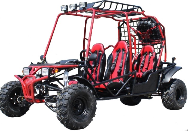 4 seater off road go kart