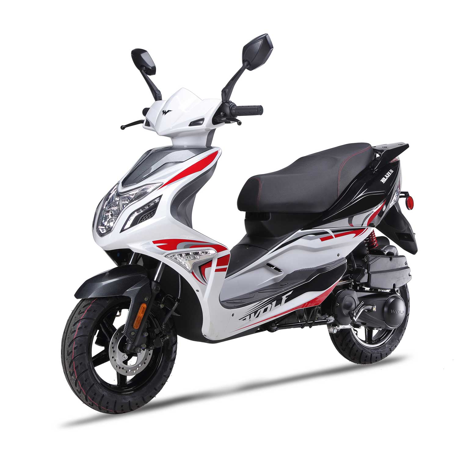 50cc Scooters > Wolf Blaze 50cc Scooter - Extreme Motor Sales- Orlando