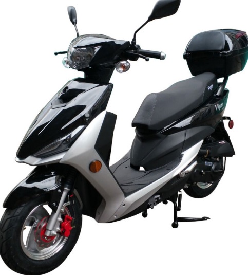 50cc Scooters > Viper 50cc 4 Stroke Moped Scooter 49cc Electric Start ...