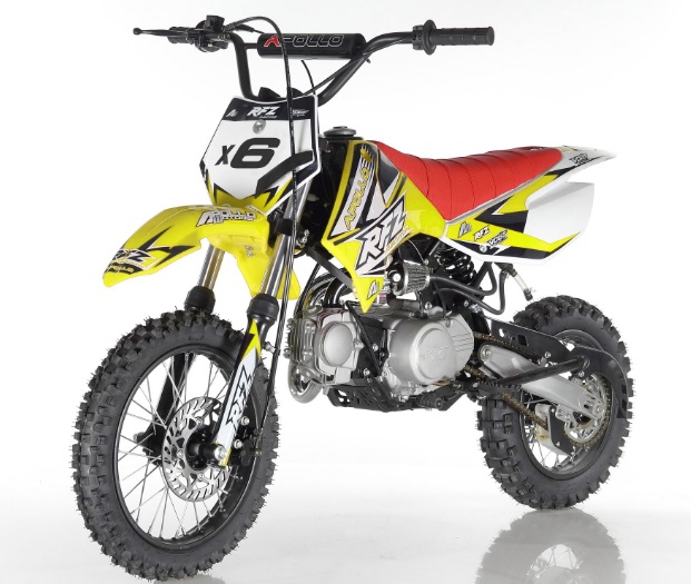 Adult Dirt Bike > Apollo 125cc Dirt Bike Pit Youth Fully Automatic ...