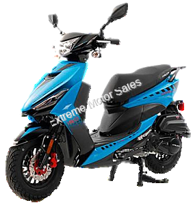 Italica Motors Diablo 150cc Gas Scooter Moped - 1 Year Warranty