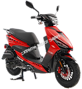 Italica Motors Diablo 150cc Gas Scooter Moped - 1 Year Warranty