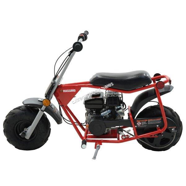 Massimo MB100 79cc Gas Powered Mini Bike Old School Gas Retro > Mini ...