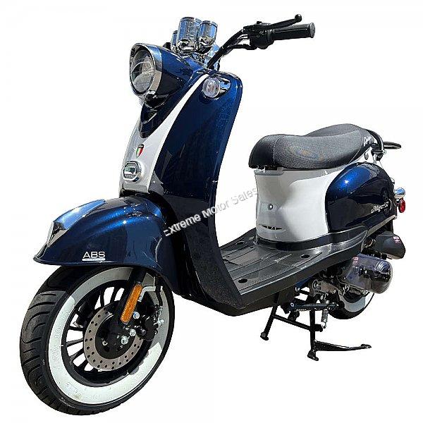 Amigo Magari 50cc Scooter Moped Classic Retro Style Vespa Clone > 50cc ...