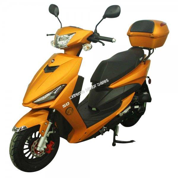 Viper 50cc 4 Stroke Moped Scooter 49cc Electric Start with Trunk > 50cc ...