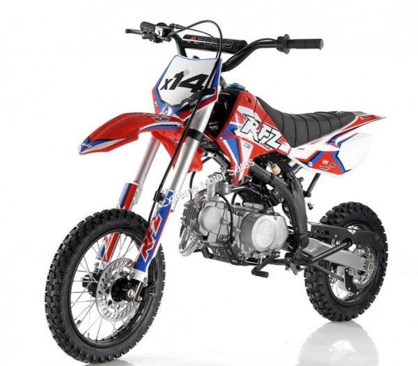 Apollo DBX14 125cc Kids Dirt Bike Pit Bike Semi Automatic 14/12 Wheel ...