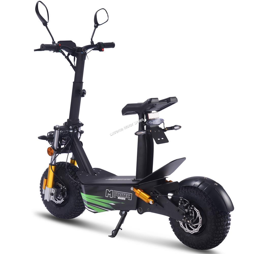 MotoTec Mars 3500W 60V Electric Scooter Stand On Ride On > Electric ...