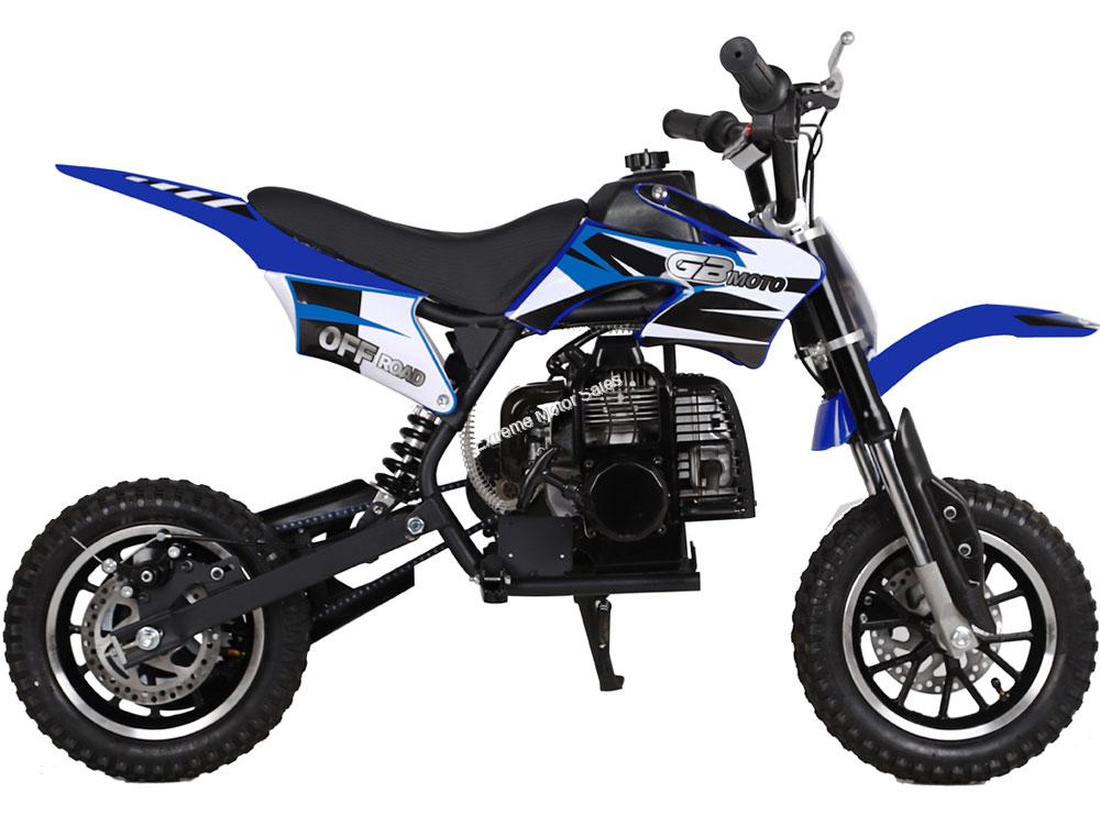 Extreme Motor Sales Inc Kids Dirt Bike 49cc 50cc Kids 2 Stroke Gas Motorized Mini Dirt Pit Bike