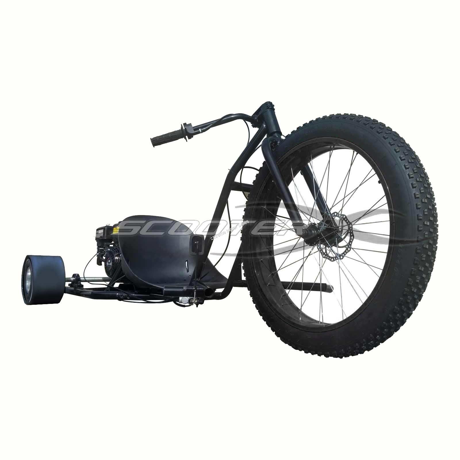 3 wheel bike with gas motor