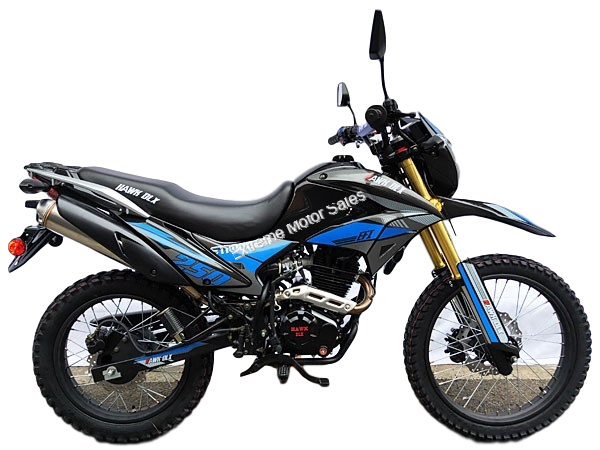 Extreme Motor Sales, Inc > Enduro Dual Sport Motorcycle > Hawk 250 DLX ...